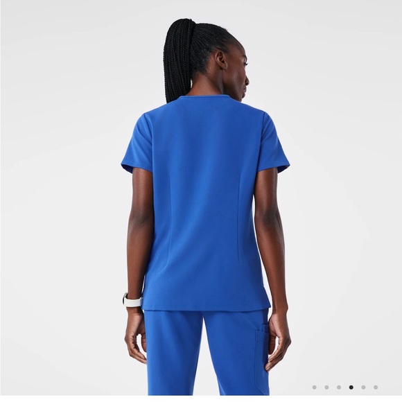 Figs Casma Top in Winning Blue, size S - Picture 3 of 7